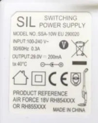 Caricatore per aspirapolvere Rowenta RS-RH4901 Air Force 18V
