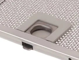 Filtro metallico cappa 124 x 254 mm Bosch, Siemens, Balay 00746790