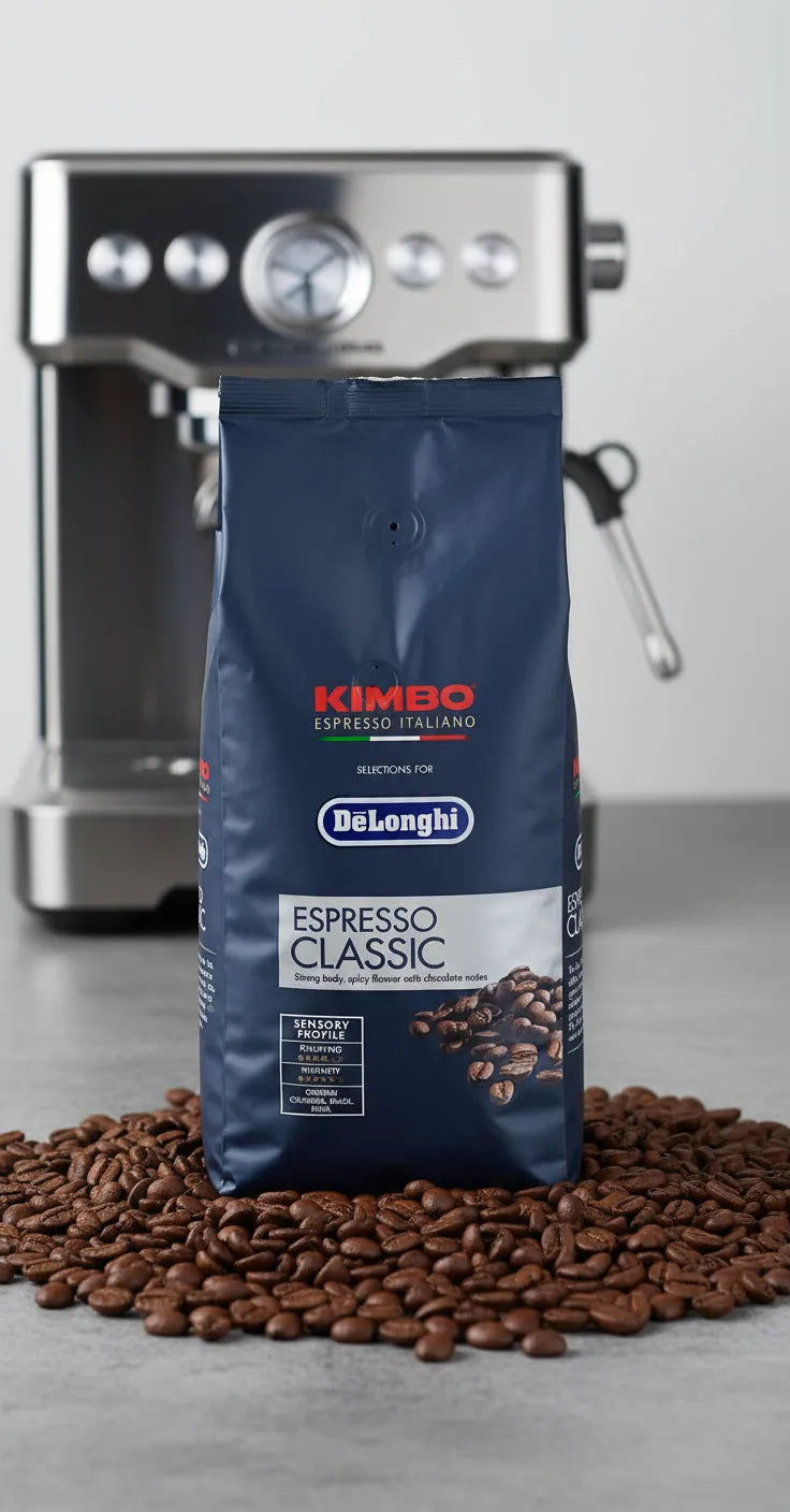 DeLonghi Café Classic Kimbo en grano 1Kg. DLSC611