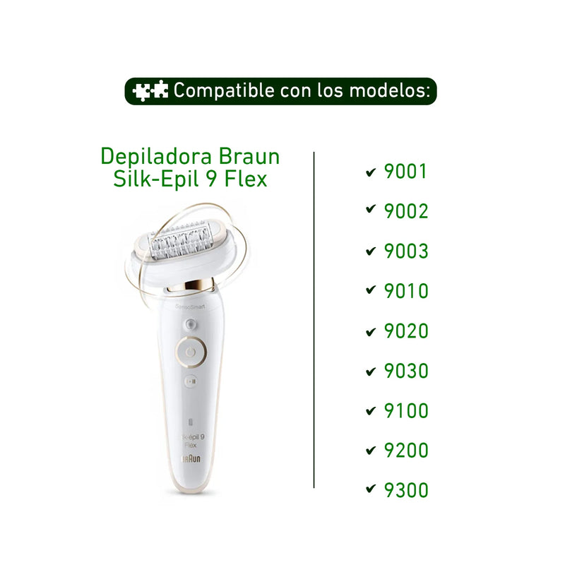 Accesorio peine depiladora Braun Silk Epil 9 Flex 81719637