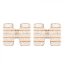 Juego de 2 paños para limpiar suelos delicados de Polti Vaporetto Lecoaspira PAEU0317