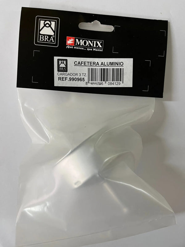 Cargador 3 Tz Aluminio Cafetera Bra De Luxe-Titanium-Perfecta 990965