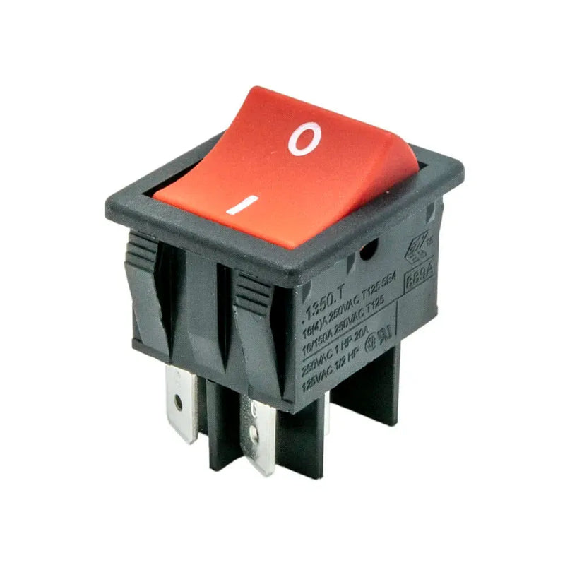 Interruptor aspirador Numatic Rojo, doble polo original NUM0012