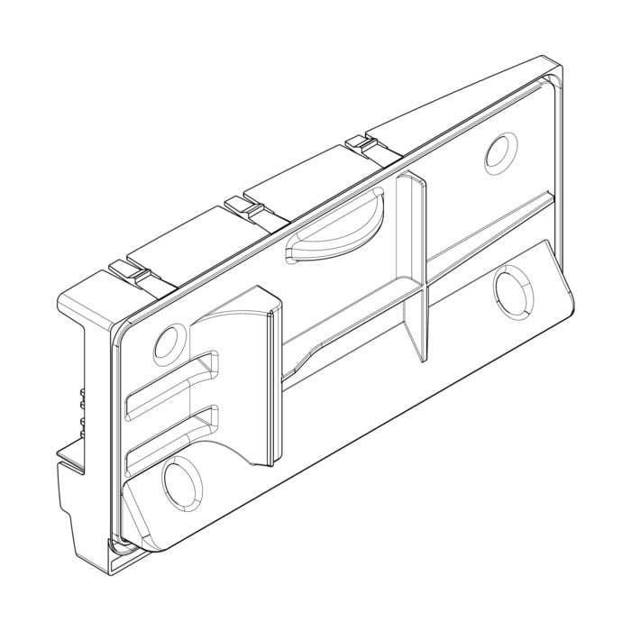 Coperchio base Electrolux 1256268002