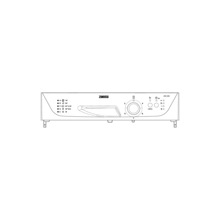 Pulsante Electrolux di accensione/spegnimento in acciaio inossidabile 1528655317