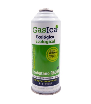 Gas refrigerante ecológico GASICA D2 - R12 R134a
