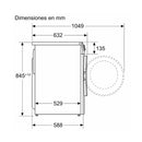 Lavadora Balay (10 kg - 1400 rpm - Blanco) 3TS3106B