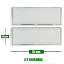 Coperchio della luce ORIGINALE per cappa Balay, Bosch, Siemens, Lynx 2 unità