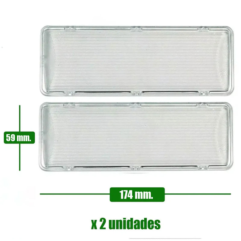 Coperchio della luce ORIGINALE per cappa Balay, Bosch, Siemens, Lynx 2 unità