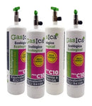 Pack 4 botellas gas refrigerante GASICA PRO C10 - R32 R410A