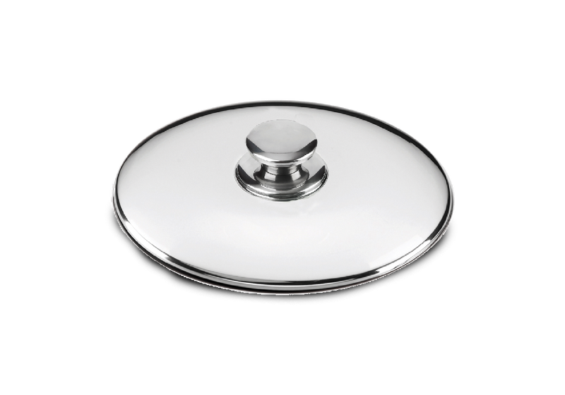 ALZA tapa de acero inoxidable 16 cm.
