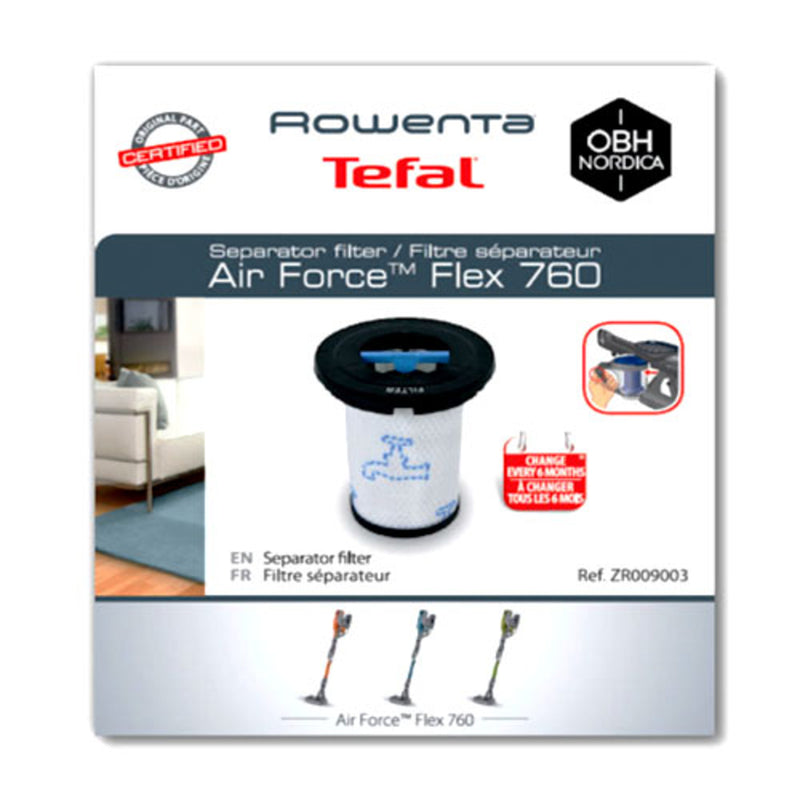Filtro separador aspirador Rowenta Air Force Flex 760 ZR009003